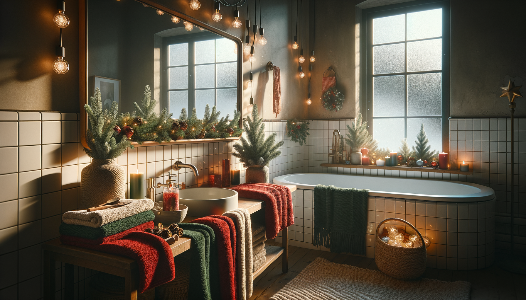 Christmas Bathroom Ideas 2025: Simple Ways to Add Festive Charm